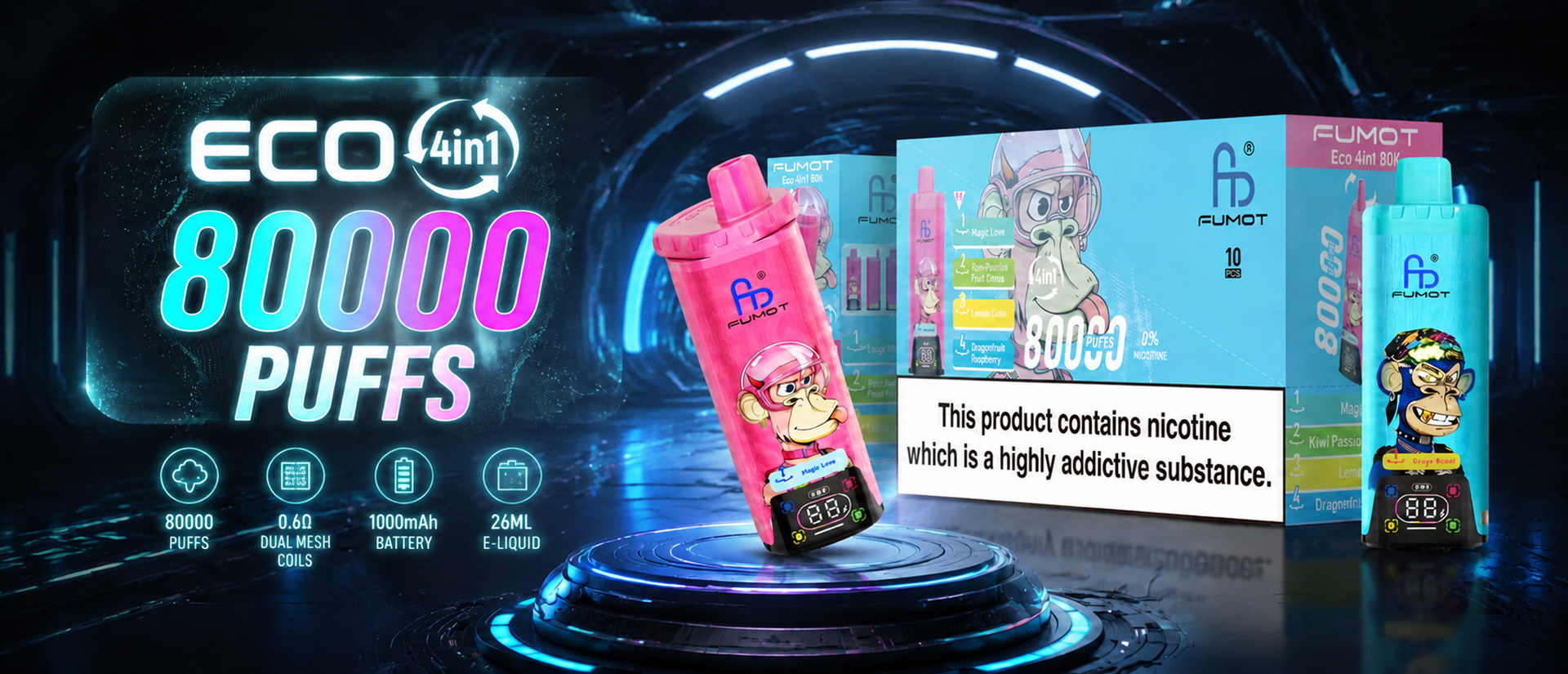 Fumot ECO 4IN1 80000 Puffs