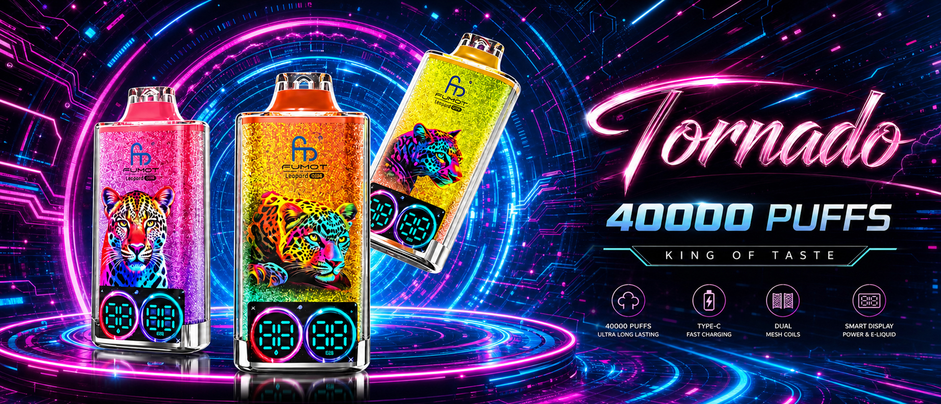 Fumot Leopard 40000 Puffs